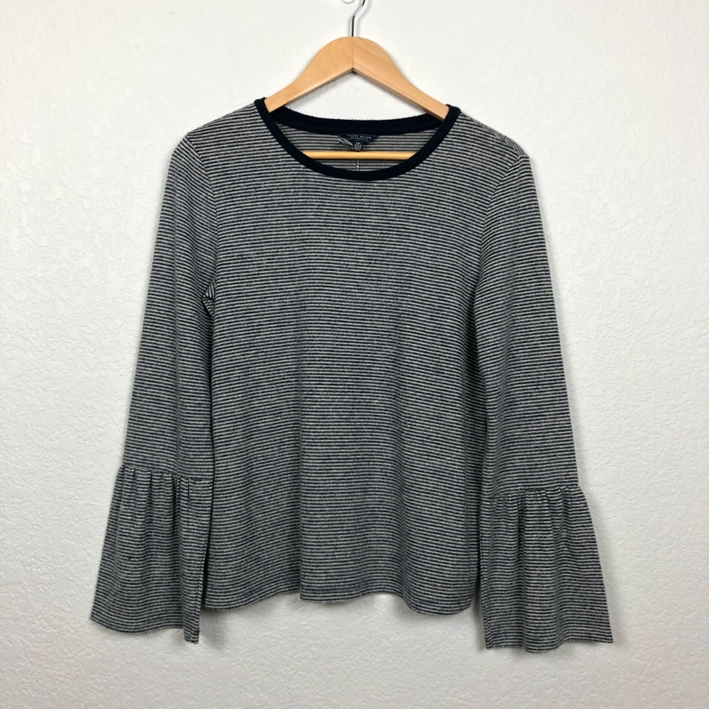 Lucky Brand | stripe jersey bell tee